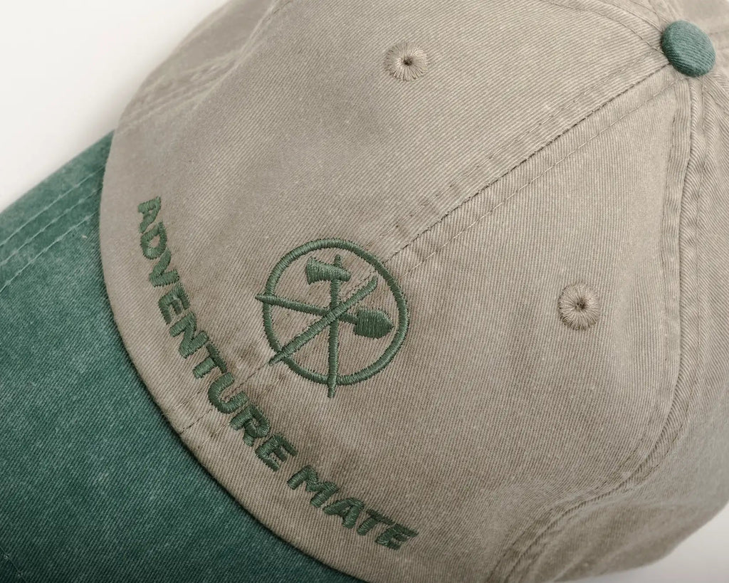 Field Hat - Forest Green & Stone