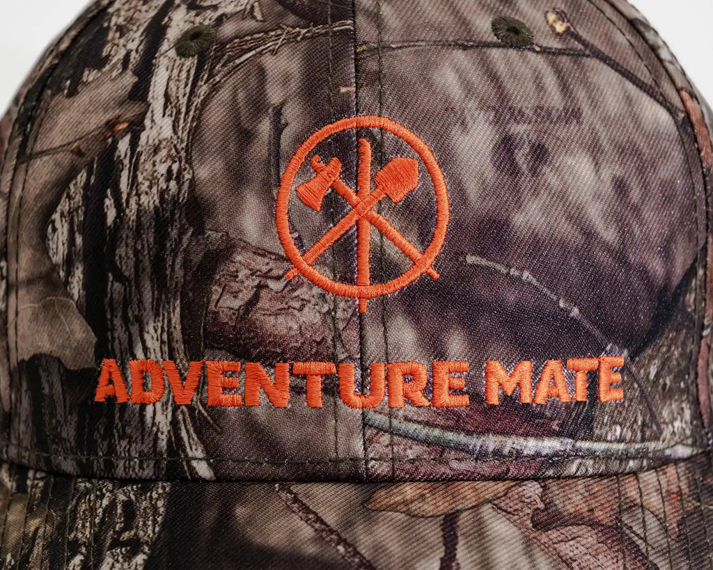 Field Hat - Mossy Oak Camo & Orange