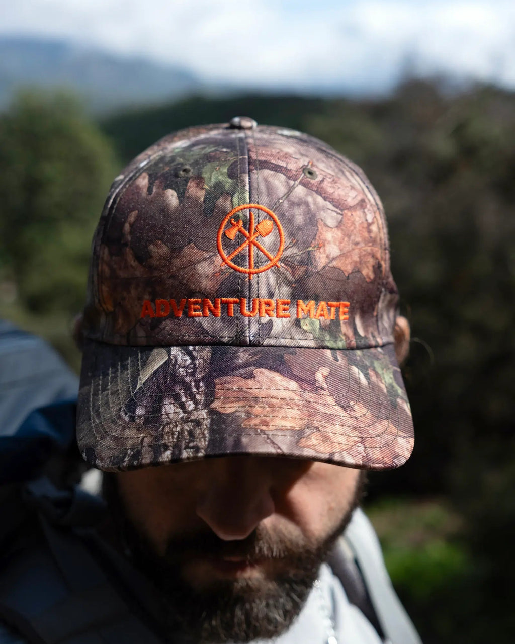 Field Hat - Mossy Oak Camo & Orange