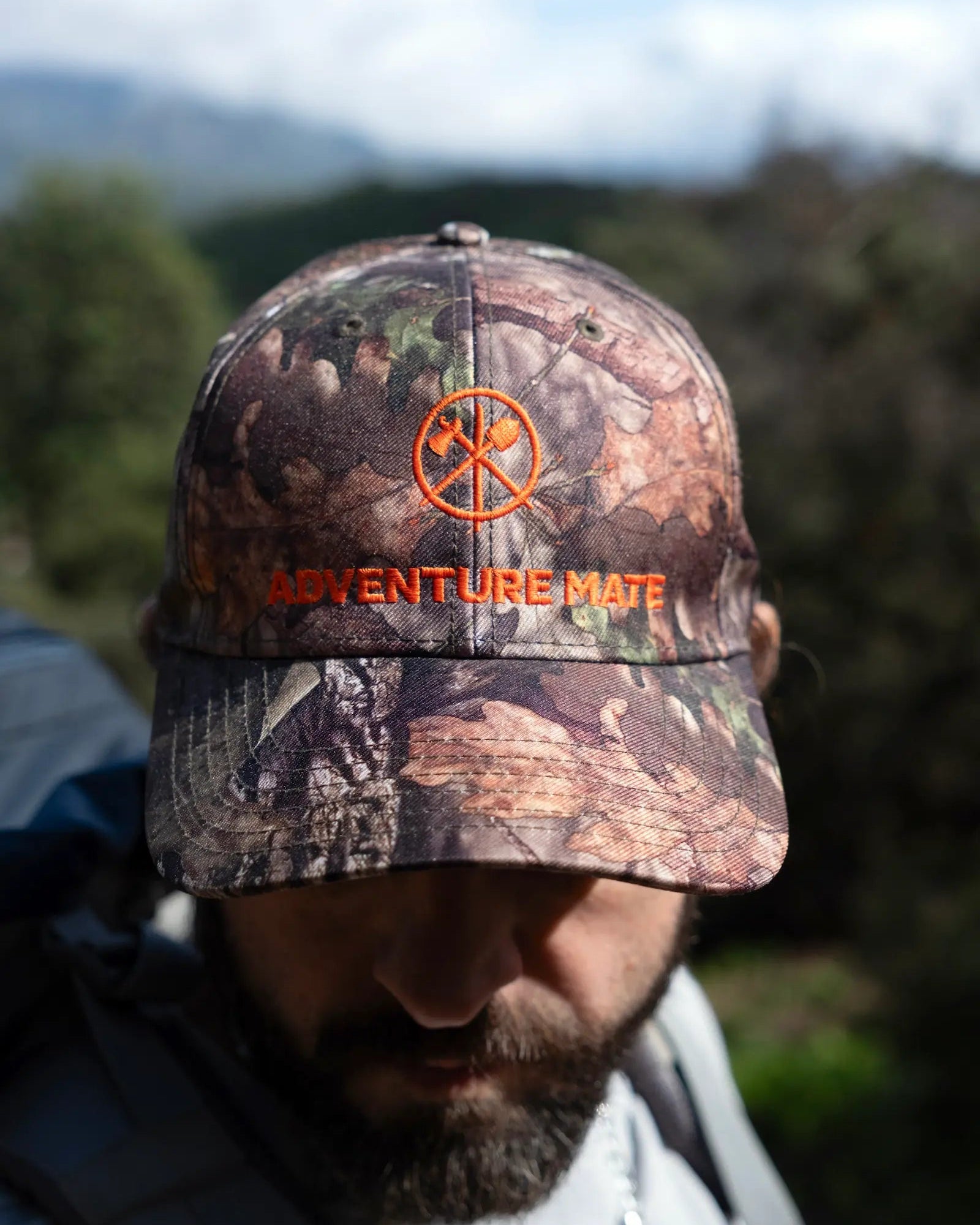 Field Hat - Mossy Oak Camo & Orange